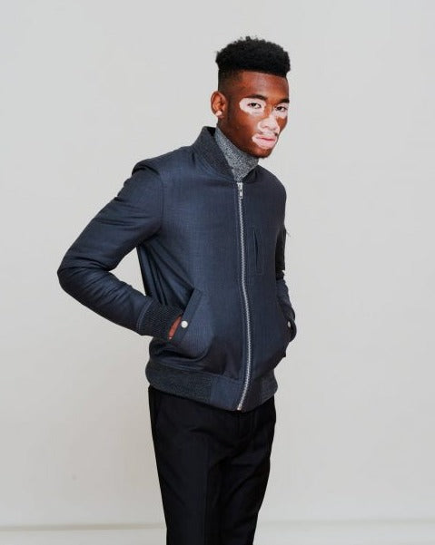 MA1 Suiting Wool / Bomber Jacket - Custom and Made to Order